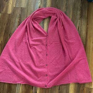Etcetera Rose Pink Button-Front Wrap